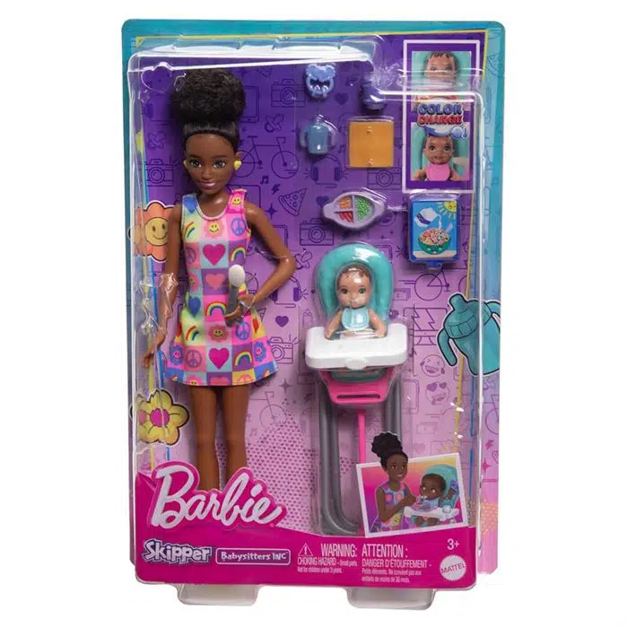 Barbie Skipper Bebek Bakıcısı Oyun Seti FHY97 HTK34