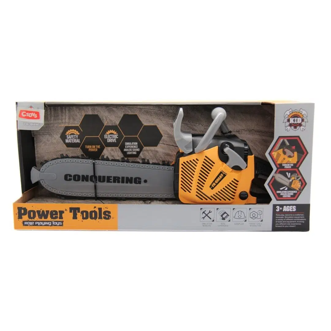 Ctoys Oyuncak Pilli Sesli Testere T001