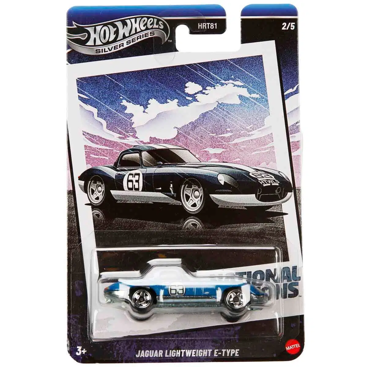 Hot Wheels Silver Vintage Tekli Arabalar HRT81 JBY90 Jaguar Lightweight E-Type