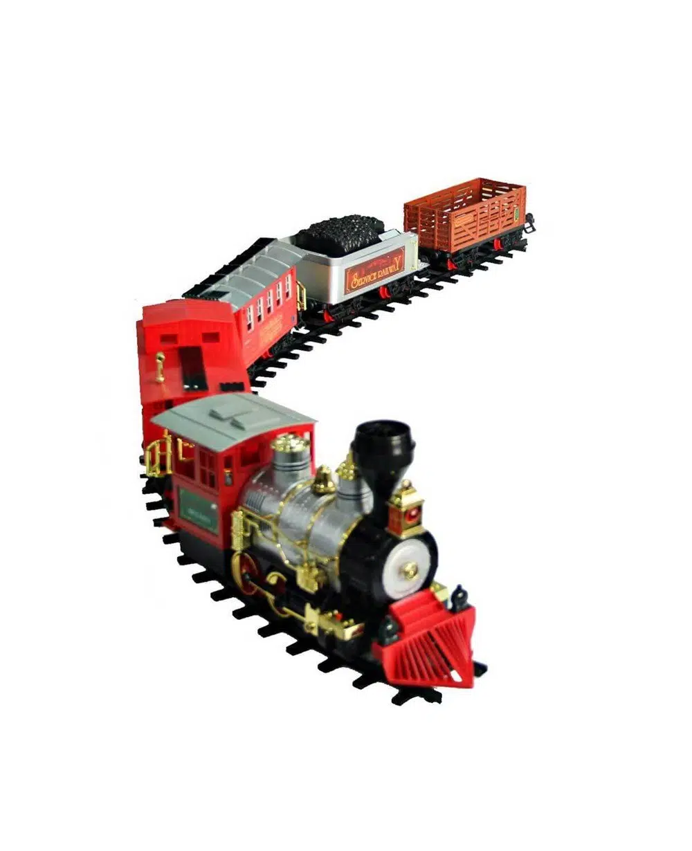 Suncon Sesli ve Işıklı Klasik Tren Seti 35 Parça