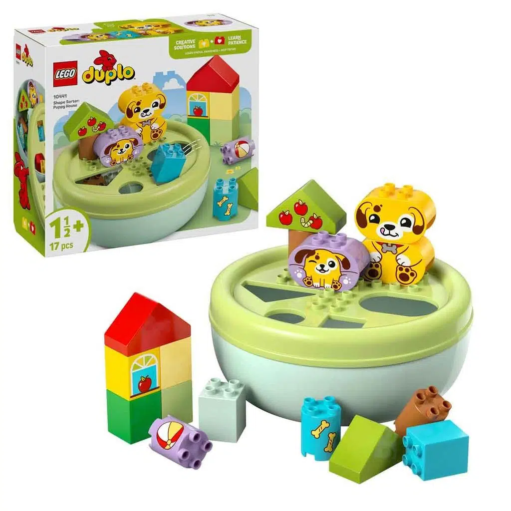 LEGO 10441 Duplo Şekil Ayırıcı Köpek Evi 