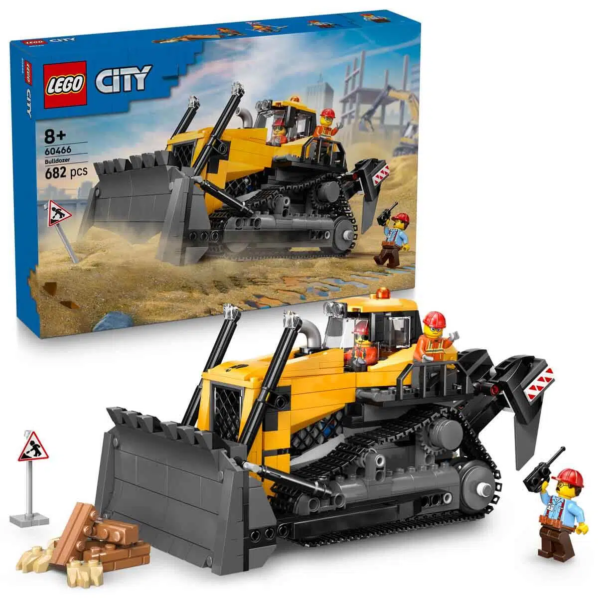 Lego 60466 City Sarı Buldozer